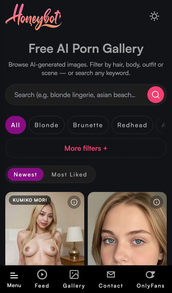 Honeybot AI home page on a phone, Oct 8, 2026