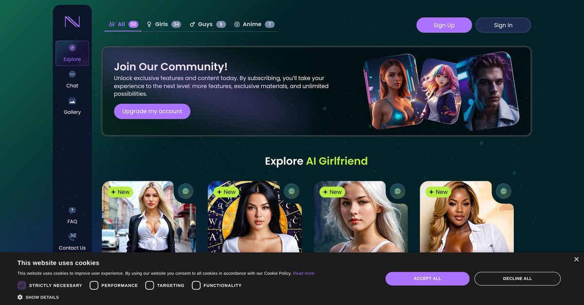 Infatuated app screenshot